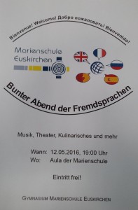 Fremdsprachenabend