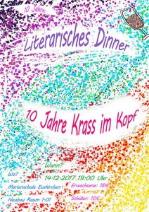 Literarisches Dinner Plakat 2017